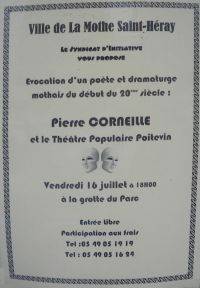 Pierre Corneille et le Thatre Populaire Poitevin: