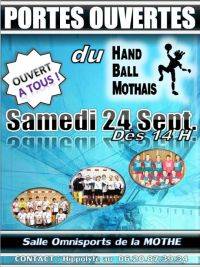 Dpliant portes ouvertes handball mothais 2011