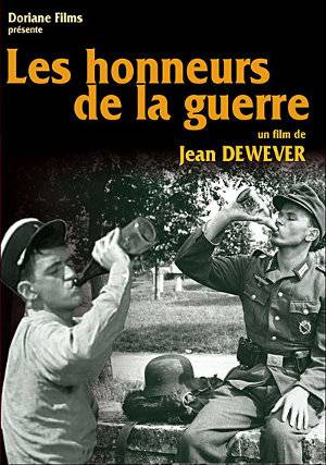 affiche de la reedition du film les honneurs de la guerre