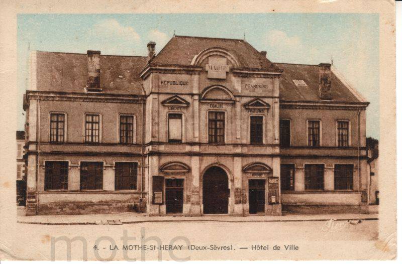 La mairie de La Mothe saint Hray