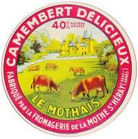 Etiquette de fromage de La Mothe Saint Héray
