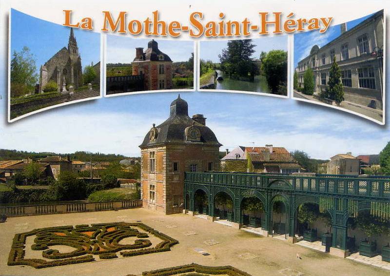 Multivues de La Mothe saint Hray