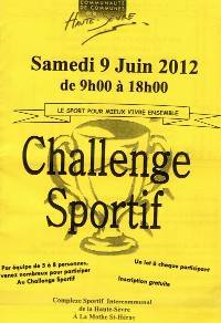 challenge sportif 2012