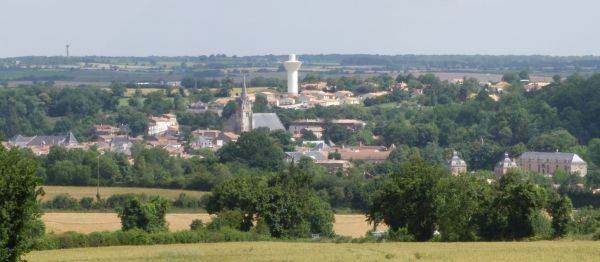 Panorama de La Mothe saint-Héray